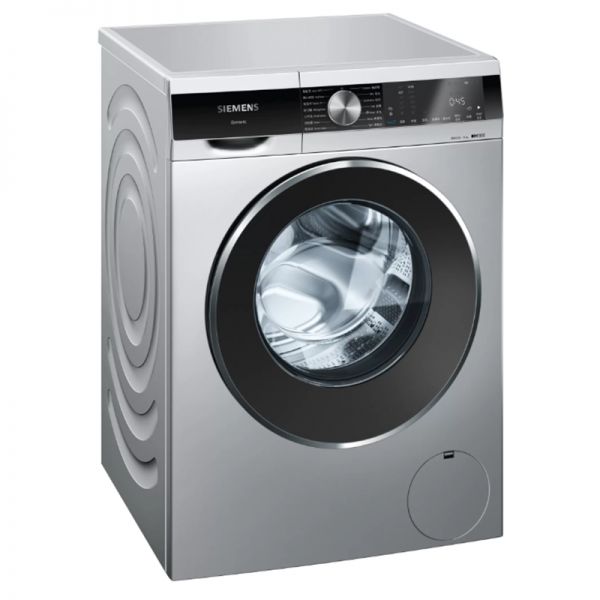 西门子siemensiq300悠享系列10公斤全自动滚筒洗衣机wb45um180w银色