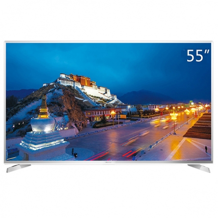 海信Hisense 55英寸 4K 智能平面电视 LED55