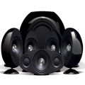 KEF5.1二件套(黑钢琴漆)套装音箱(KHT3005主音箱+HTS3001脚架)KHT3005