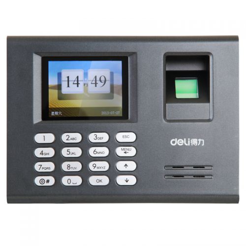 得力（Deli）指纹考勤机3946（黑色）特价商品，非质量问题不退不换，售完即止-清仓折扣-