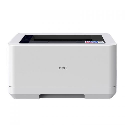 得力（deli）无线Wifi黑白激光打印机家用办公大容量打印机P2000DNW（白色）