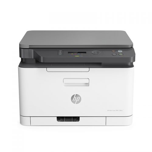 惠普（HP）彩色激光打印复印扫描一体机178nw（灰白）