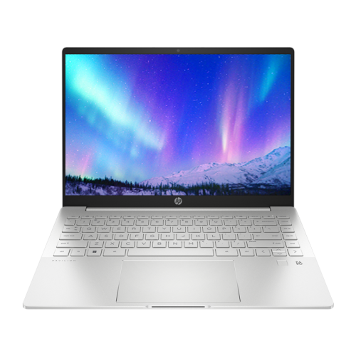惠普（HP）星14 Pro 14英寸 2.8K防蓝光轻薄笔记本电脑（i5-1235U 16GB 512GB RTX2050 独显）EH0100TX（银色）