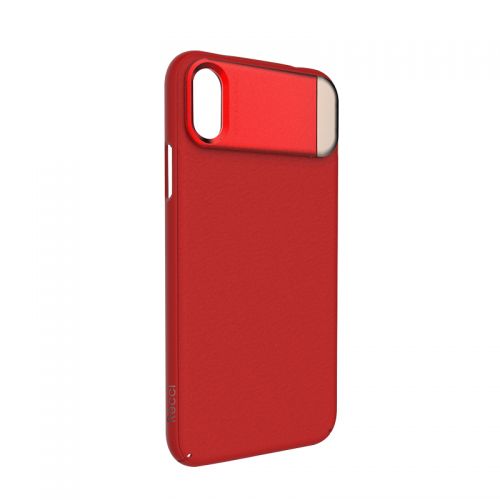 *锐思(recci)凯撒系列 iphonex手机壳 (烈焰红)