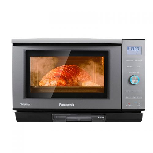 松下（Panasonic）27升全自动蒸汽变频微波炉烤箱一体机NN-DS59JBXPE（黑色）