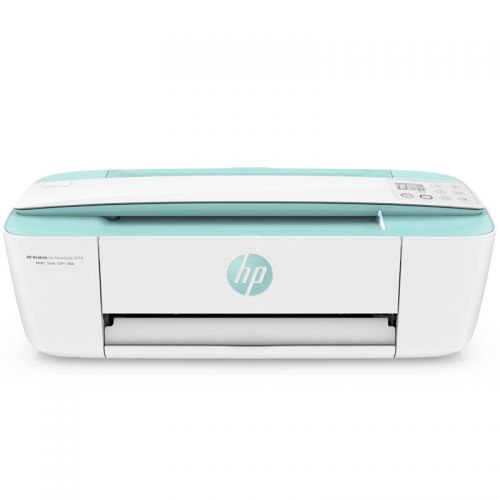惠普（HP）小Q 彩色喷墨一体机打印机HP DJ 3776（耗材：HP680黑色/彩色墨盒）(青绿)