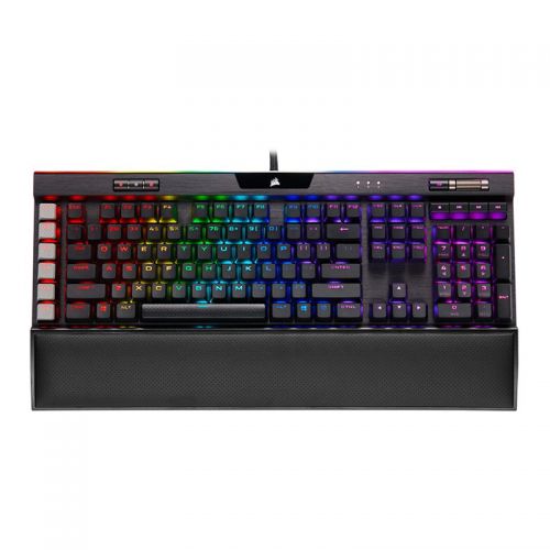 美商海盗船 (uscorsair) xt青轴机械有线游戏键盘k95(黑色)