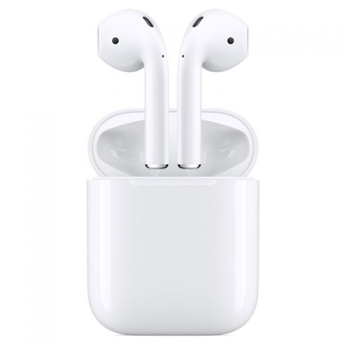 999元包邮  Apple AirPods  有线充电 配充电盒2019年新款苹果蓝牙耳机MV7N2CH/A(白色)