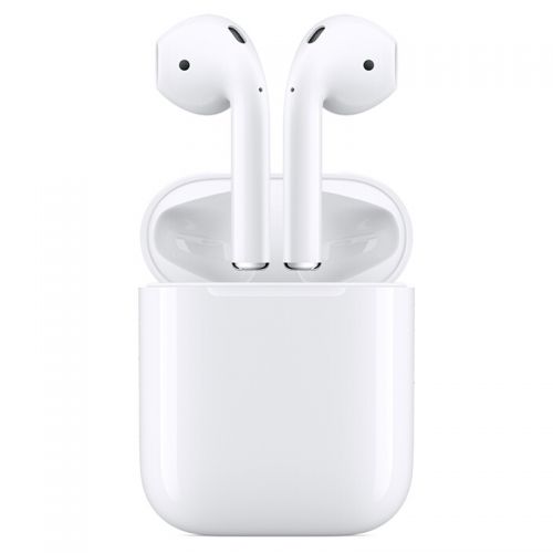 999元包邮  Apple AirPods  有线充电 配充电盒2019年新款苹果蓝牙耳机MV7N2CH/A(白色)
