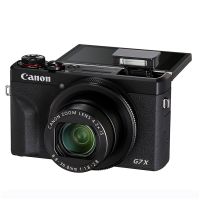 佳能（Canon）G7X3 大光圈变焦vlog数码相机延时摄影相机 PowerShot G7 X Mark III（黑色）